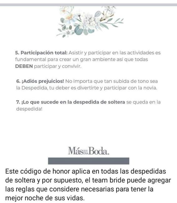 Despedida de soltera: Código de honor 3