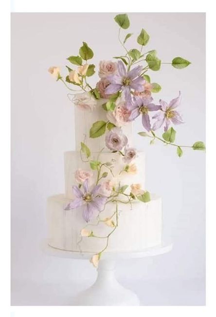 Pasteles con decorados florales 🌸🌺🌹 3
