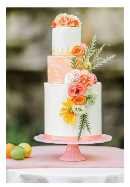 Pasteles con decorados florales 🌸🌺🌹 17