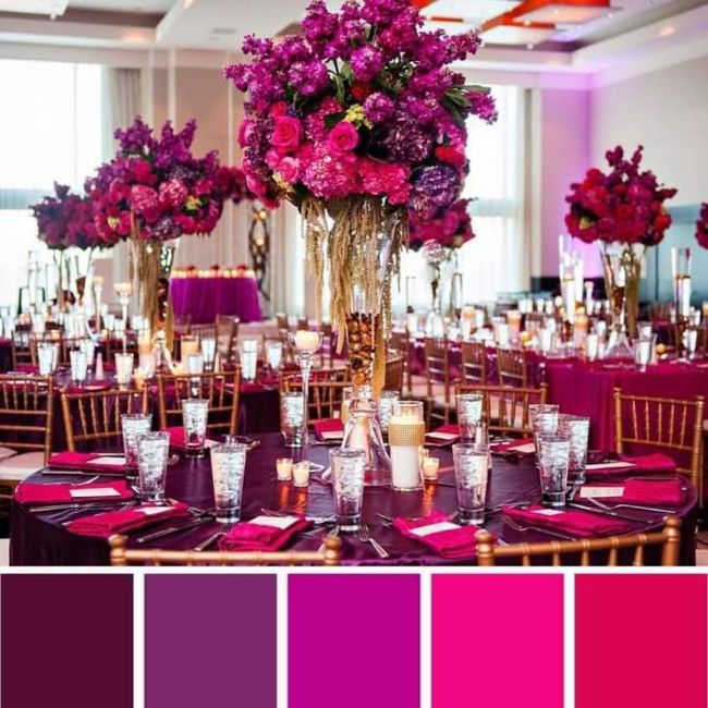 En tu boda:color fucsia 4