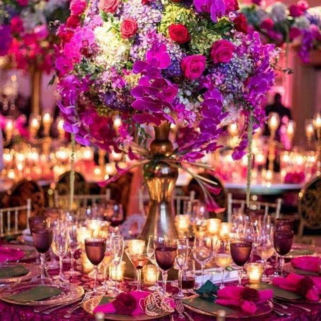 En tu boda:color fucsia 8