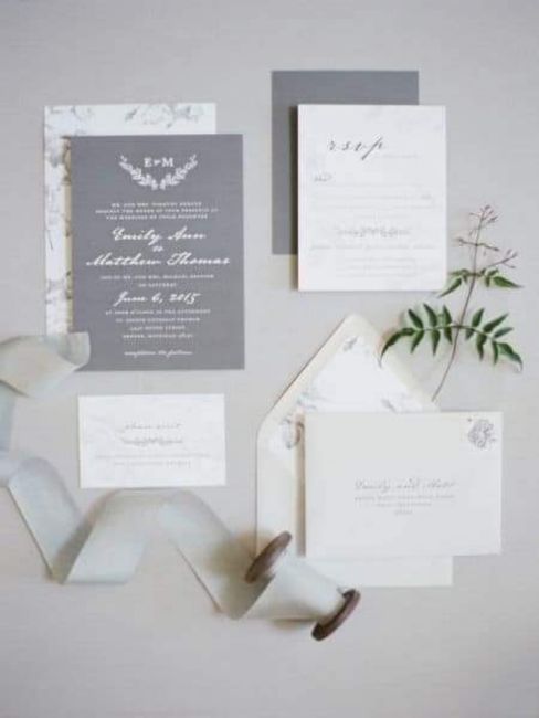 Color gris en tu boda 3