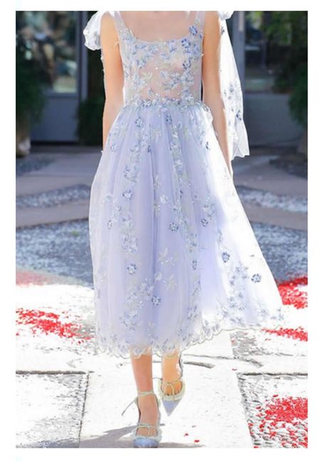 Vestidos de novia en color azul 💙 12