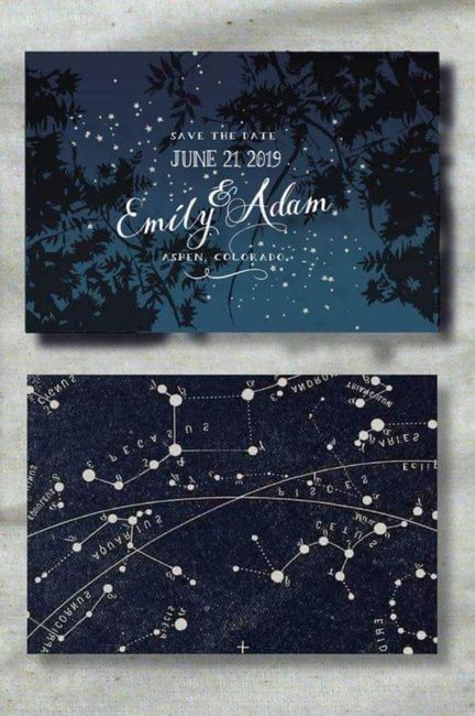 Temática estrellas: invitaciones ✨ 6