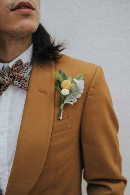 Verano:trajes en color mostaza - 4