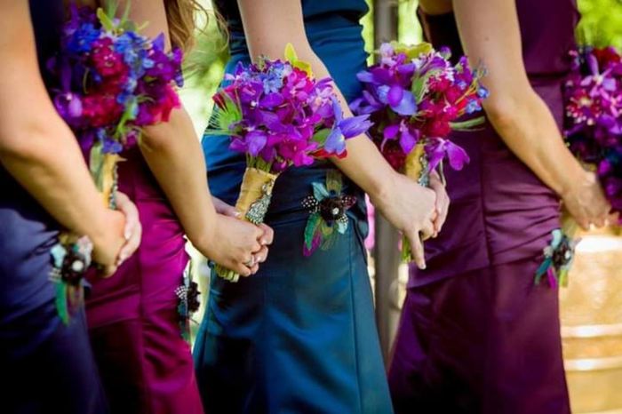 Tu boda en tonalidades azules,violetas y verdes - 27