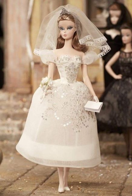 Barbie y sus amigas vestidas de novia - 4