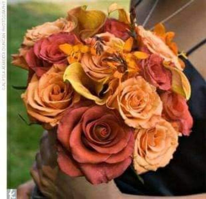 Otoño:boda en color naranja y chocolate 🧡🤎🍁 - 19