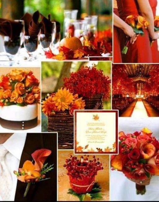 Otoño:boda en color naranja y chocolate 🧡🤎🍁 - 26