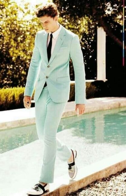 Trajes en tonos pastel - 4