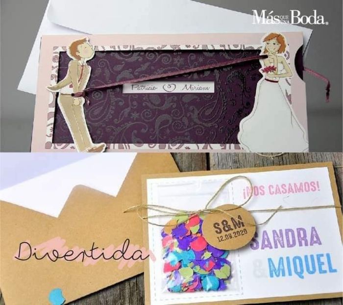 Invitaciones:divertidos estilos 3