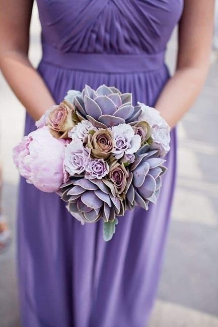 Boda en morado y suculentas - 14