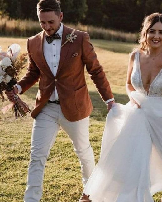 Otoño:trajes en color café 🍁🤎 1