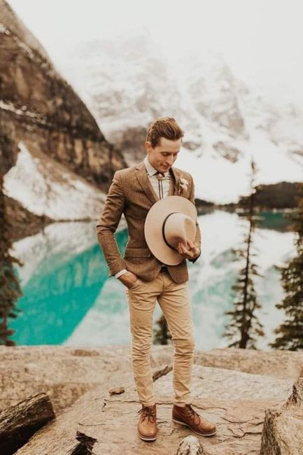 Otoño:trajes en color café 🍁🤎 3