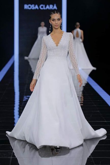 Algunos vestidos de la colección 2024 Rosa Clará 1