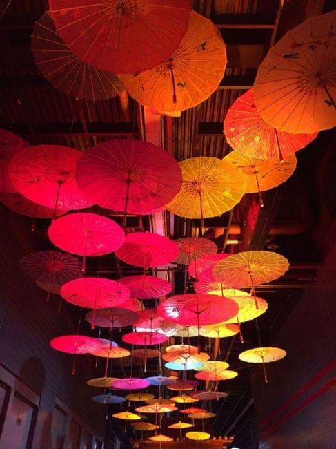 Decoración con sombrillas ☔ - 10