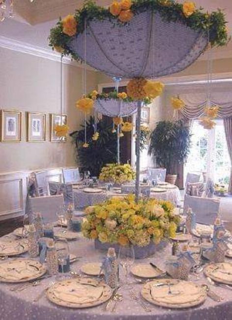 Decoración con sombrillas ☔ 17