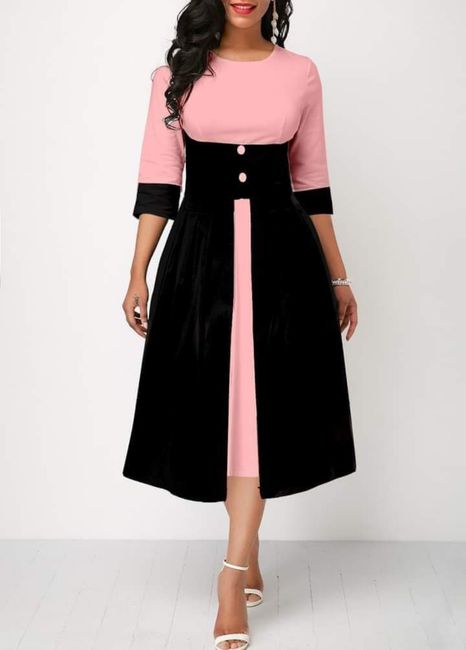 Vestidos en tonos rosa para invitadas 💗 5