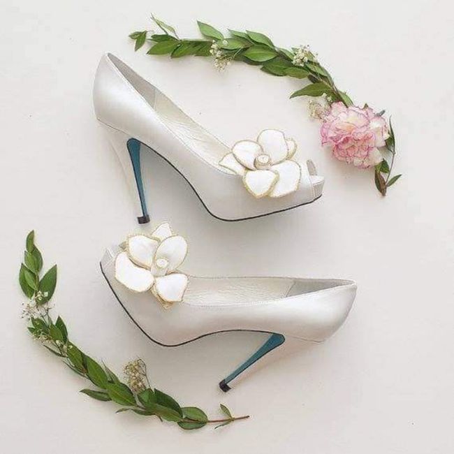 Zapatos en blanco 🤍 5