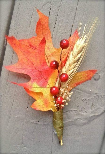 Otoño:boutonniere 3