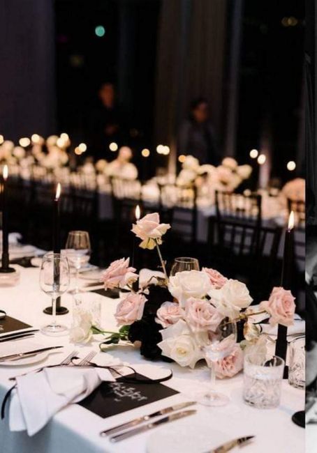 Boda en color negro y rosa🖤💗 - 3