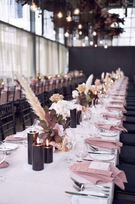Boda en color negro y rosa🖤💗 - 12