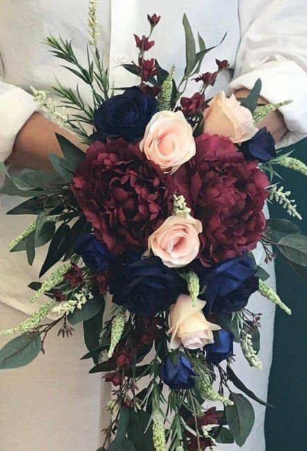 Boda en color vino y azul - 10