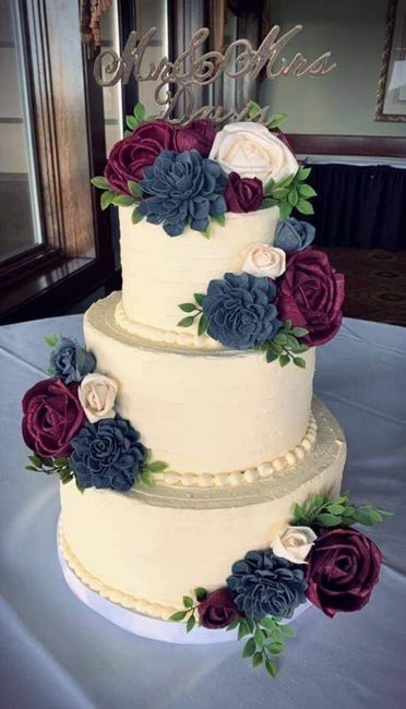 Boda en color vino y azul - 19