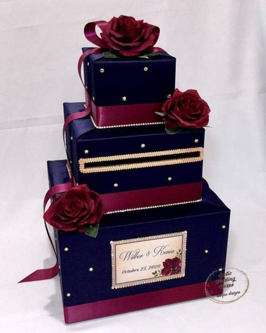 Boda en color vino y azul - 25