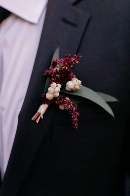 Invierno: boutonniere ☃️☃️☃️ 3