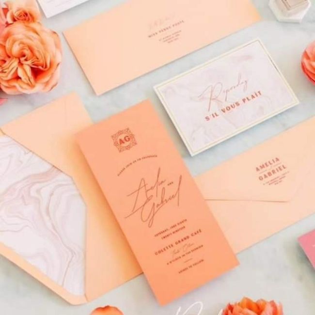 y el color Pantone del año 2024 es...peach Fuzz - 9