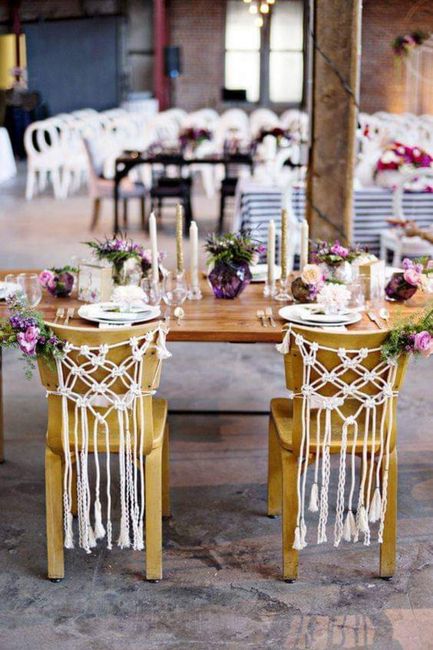 Decoración con macramé 14