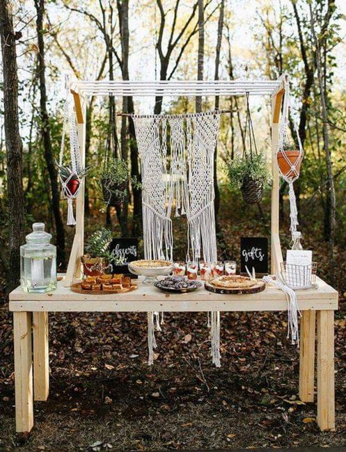Decoración con macramé 17