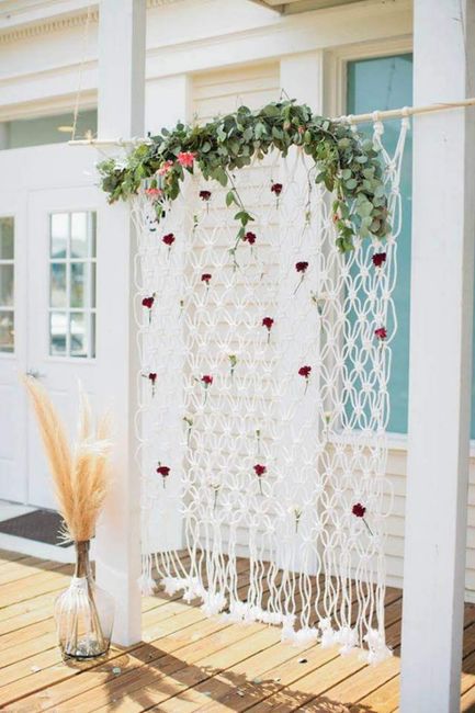 Decoración con macramé 19