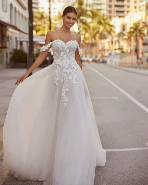 Algunos vestidos de la colección 2024 Luna Novias 2