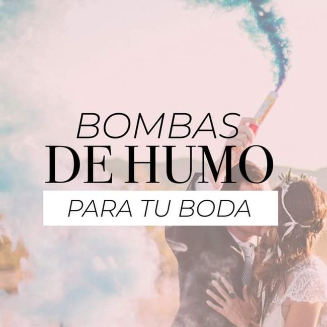 En tu boda,bombas de humo - 1