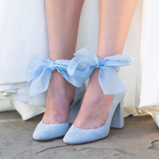 Zapatos en color azul 💙 1