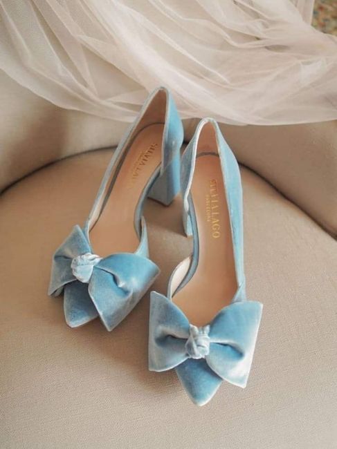 Zapatos en color azul 💙 9