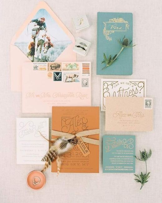 Boda western: invitaciones 4