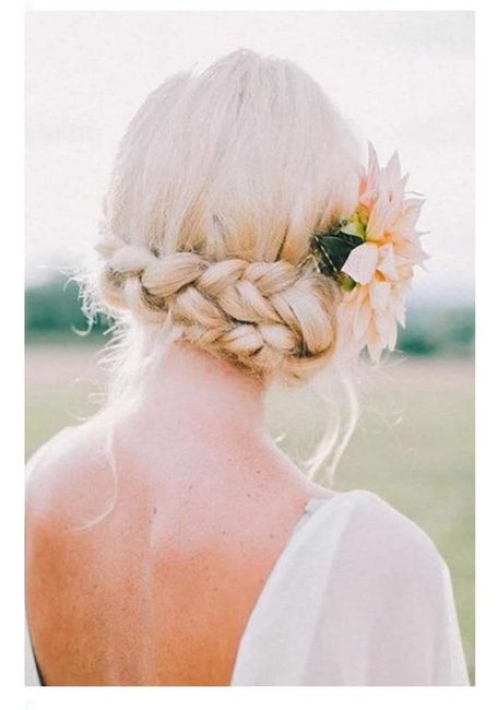 Peinados con flores naturales 🌺🌹🌸🌷🌻 17