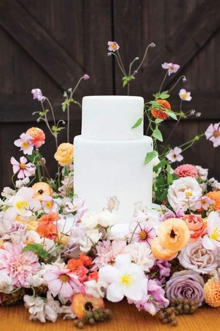 Mesa del pastel: decoración 3