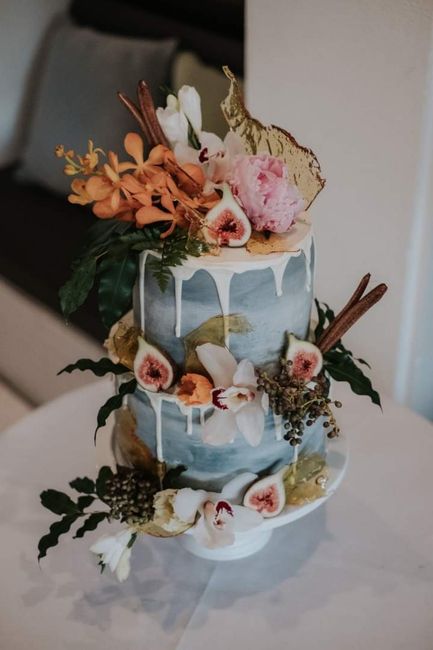 Pasteles con toques tropicales 1