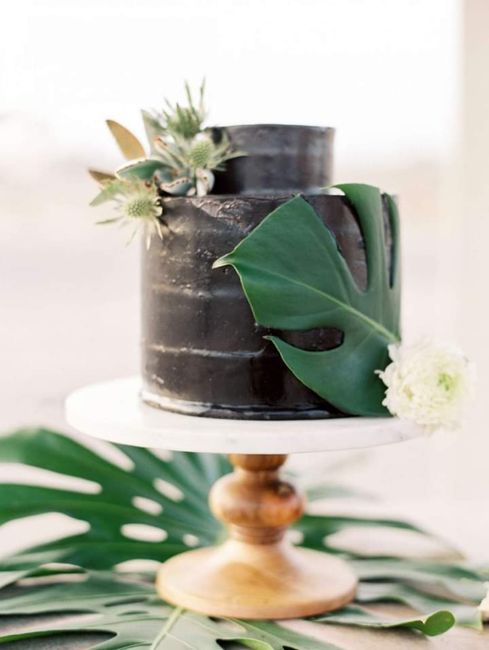 Pasteles con toques tropicales 4