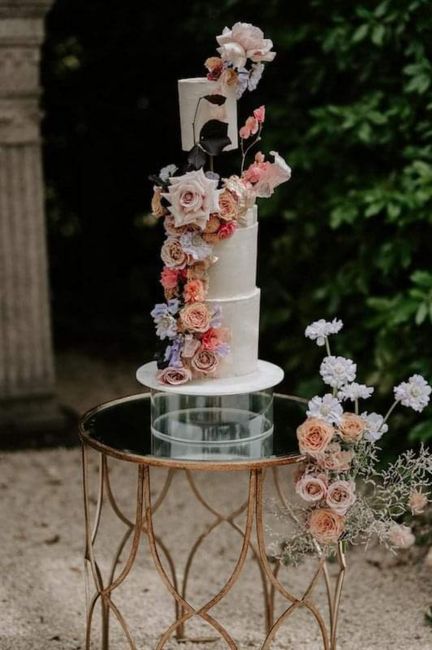 Verano: pasteles con flores🌺🌹🌷 3