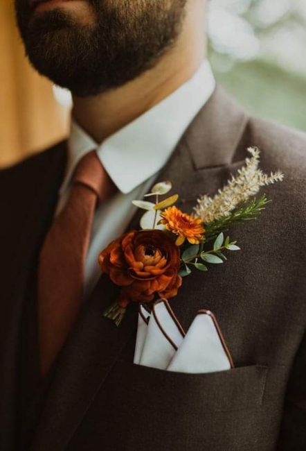 Otoño:boutonniere 🍁🍁 3