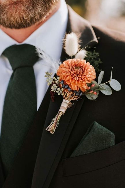 Otoño:boutonniere 🍁🍁 4