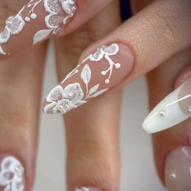 Boda en primavera:uñas - 2