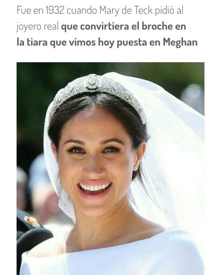La historia detrás de la tiara de Meghan - 4
