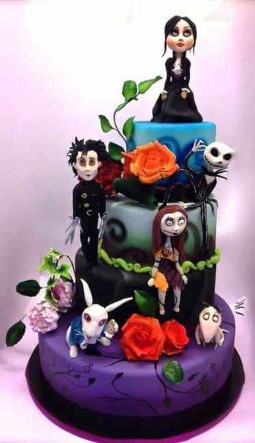 Para tu hallowedding estos pasteles🍰🎃👻💀 3