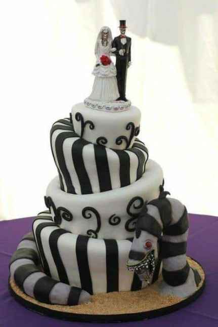 Para tu hallowedding estos pasteles🍰🎃👻💀 4